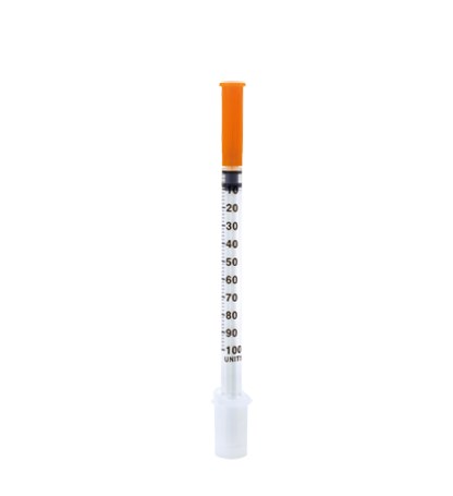 Safety insulin syringe