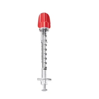 Safety insulin syringe