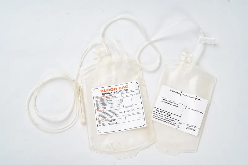 Blood bag from manufacturer