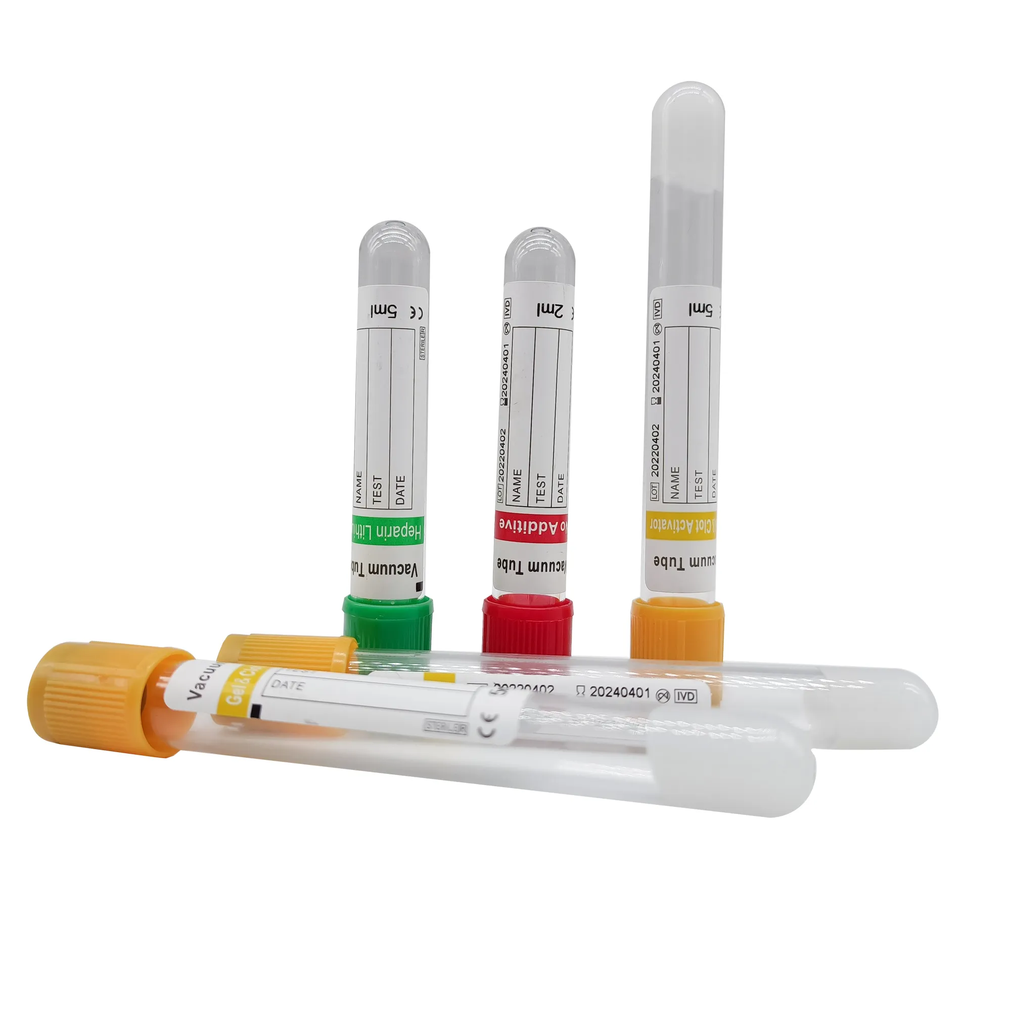 Vacuum blood collection tube