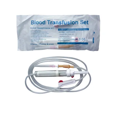 Conjunto de transfusão de sangue