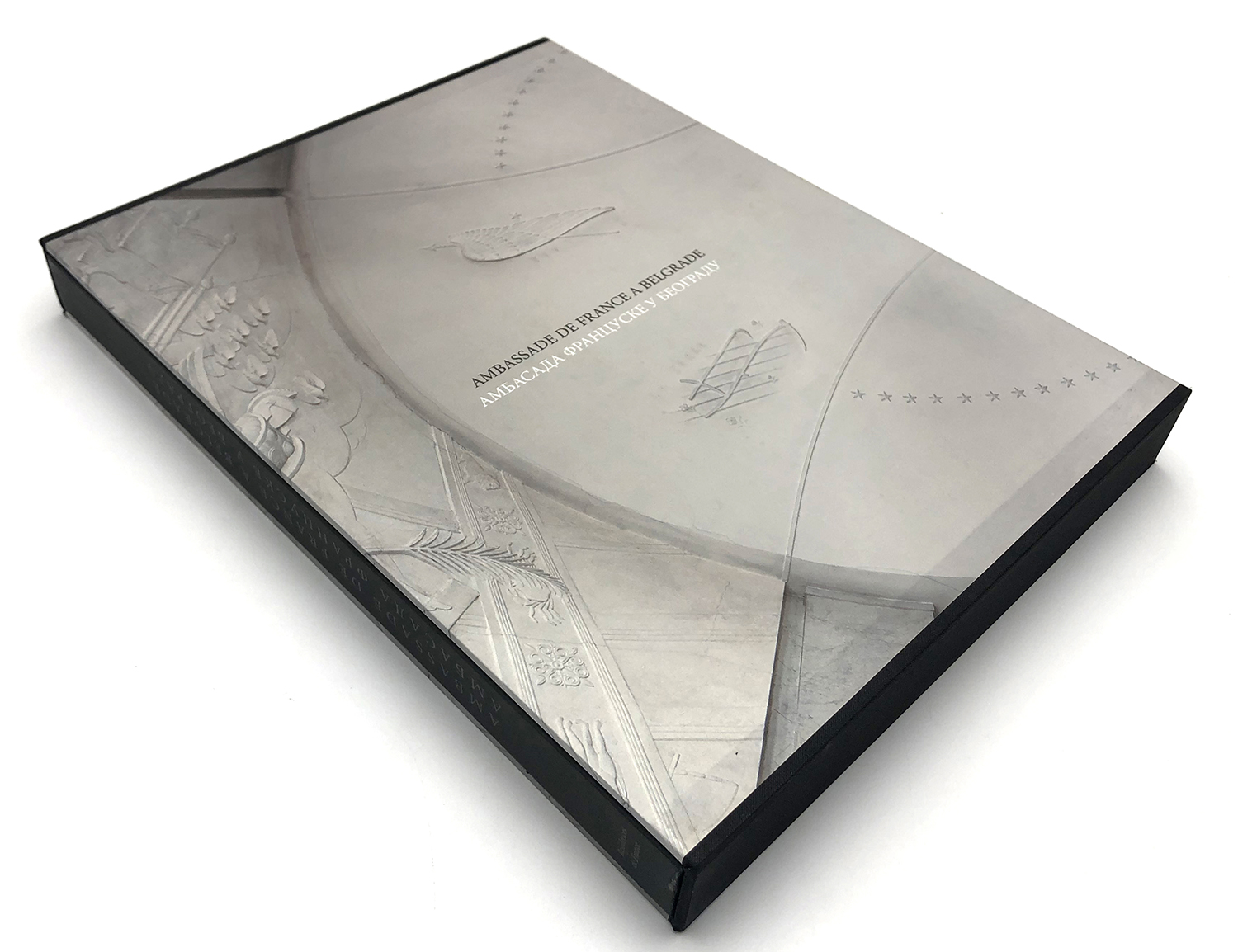 Customed printing hardback book with slipcase box