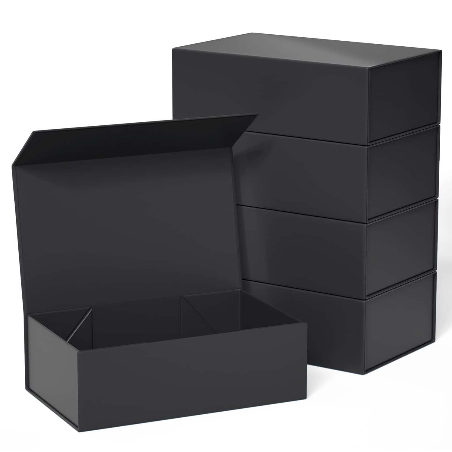 Magnetic closure luxury collapsible gift box