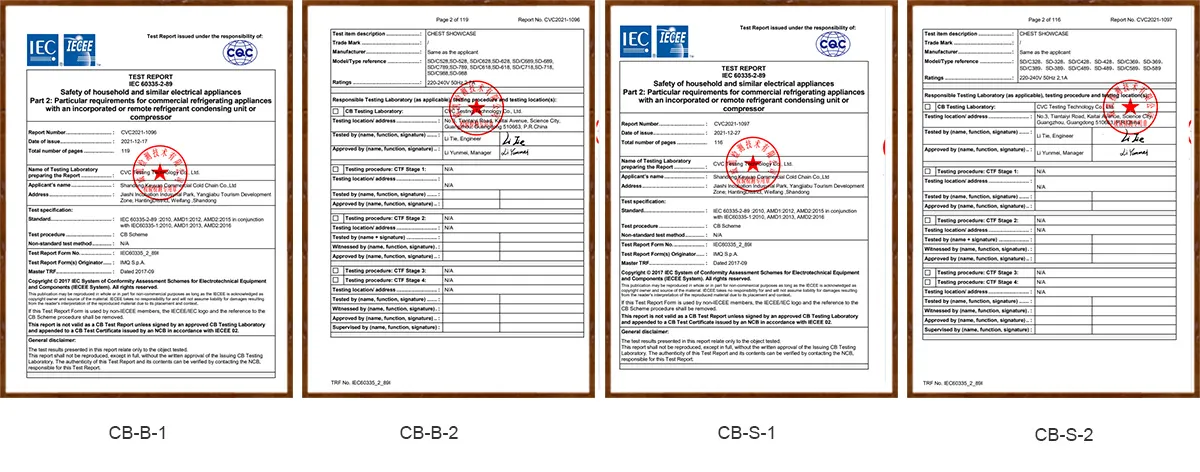 CB Certificate