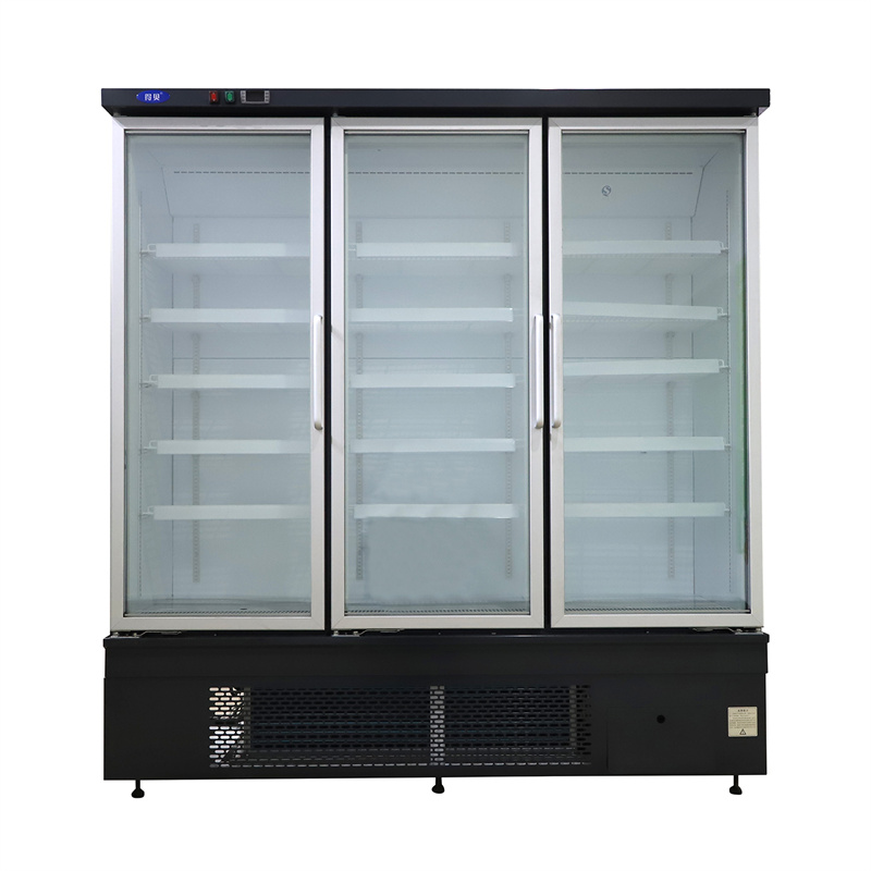 Fan cooling reach in cooler and Freezer-self-contained type 3 doors