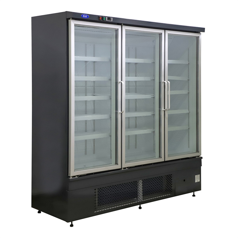 Fan cooling reach in cooler and Freezer-self-contained type 3 doors