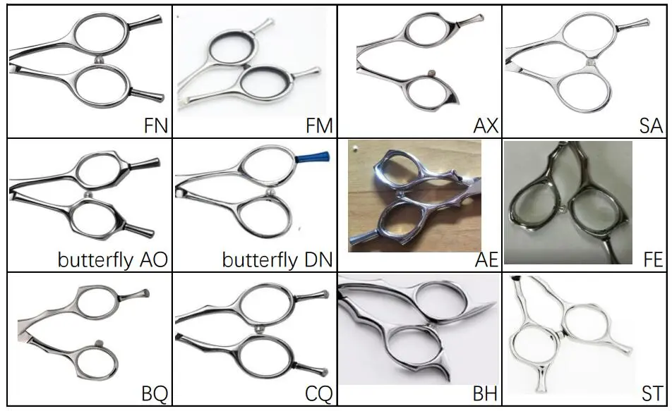 How to customize your scissors styles?