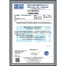 QC080000 Certificate of Conformity 1