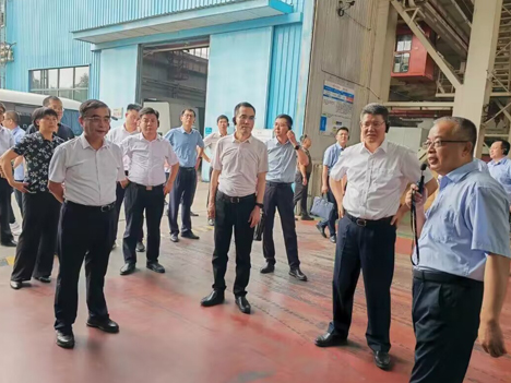 Leaders from Hebei Province Visited Rongsheng Company for Research and Investigation