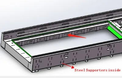 Full Cover Metal Plate  Fiber Laser Cutting Machine