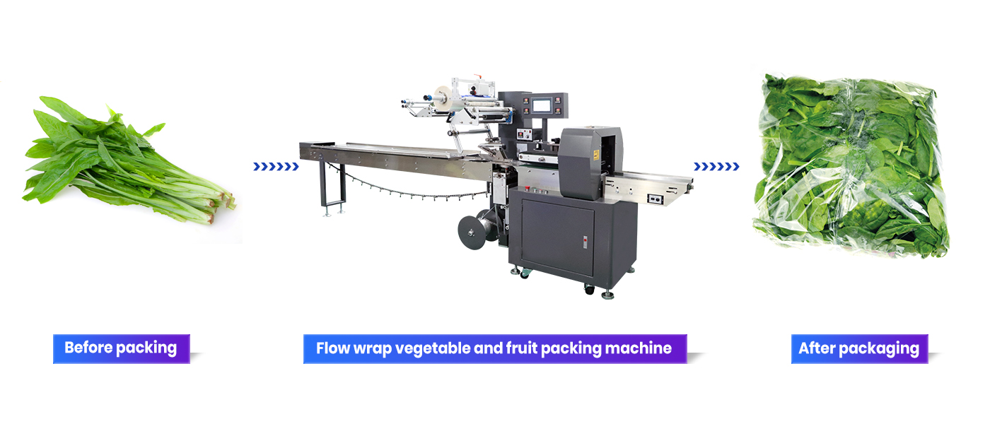 vegetable wrapping machine