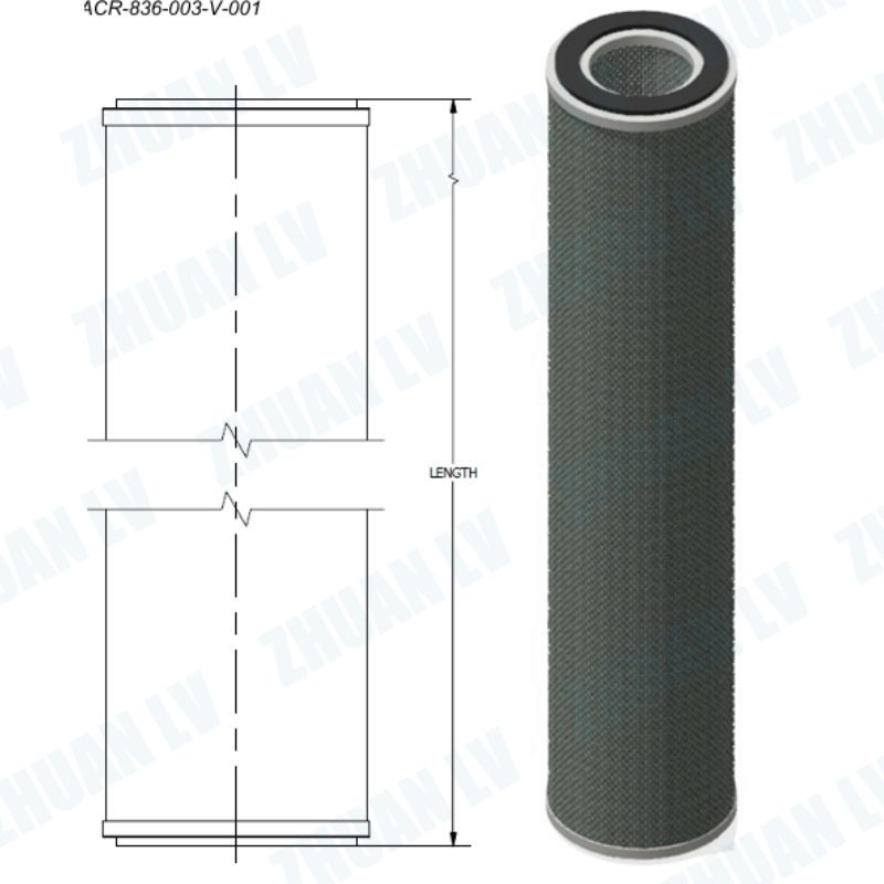 ACR 836 Gas Filter Coalescing Filters