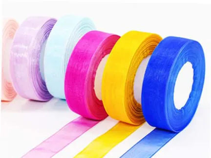 The difference between polyester yarn and nylon yarn for ribbon