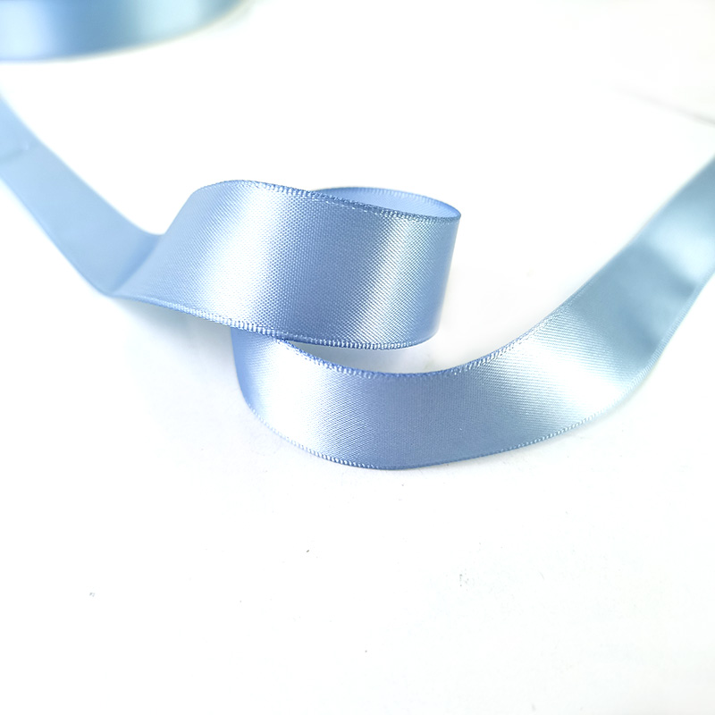 Wholesale dark navy color silk satin ribbons