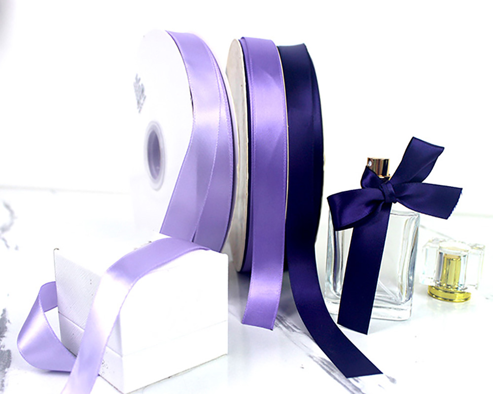 Wholesale Bestprice Purple 1 Inch Satin Ribbons