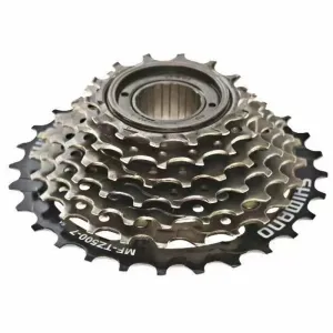 Roue Libre Shimano MF-TZ500-7 - 7 Vitesses, Filetée, Pignons 14-28T, Pour VTT Ou Vélo Route