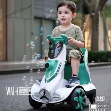 Children's Toy Car with Bubble Machine