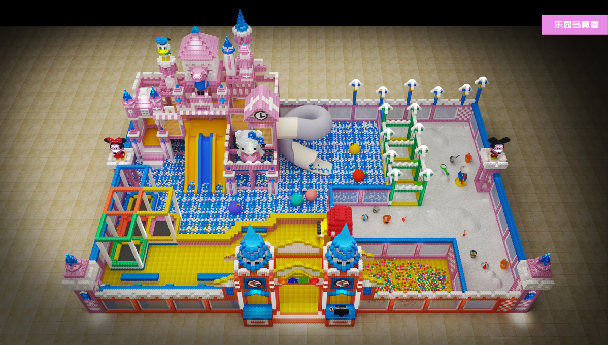 Hello Kitty Castle theme Indoorplayground