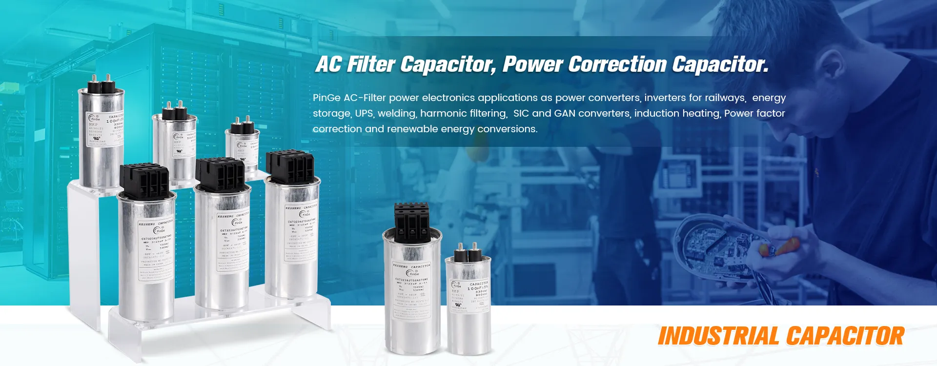 AC Power Electronics Capacitor