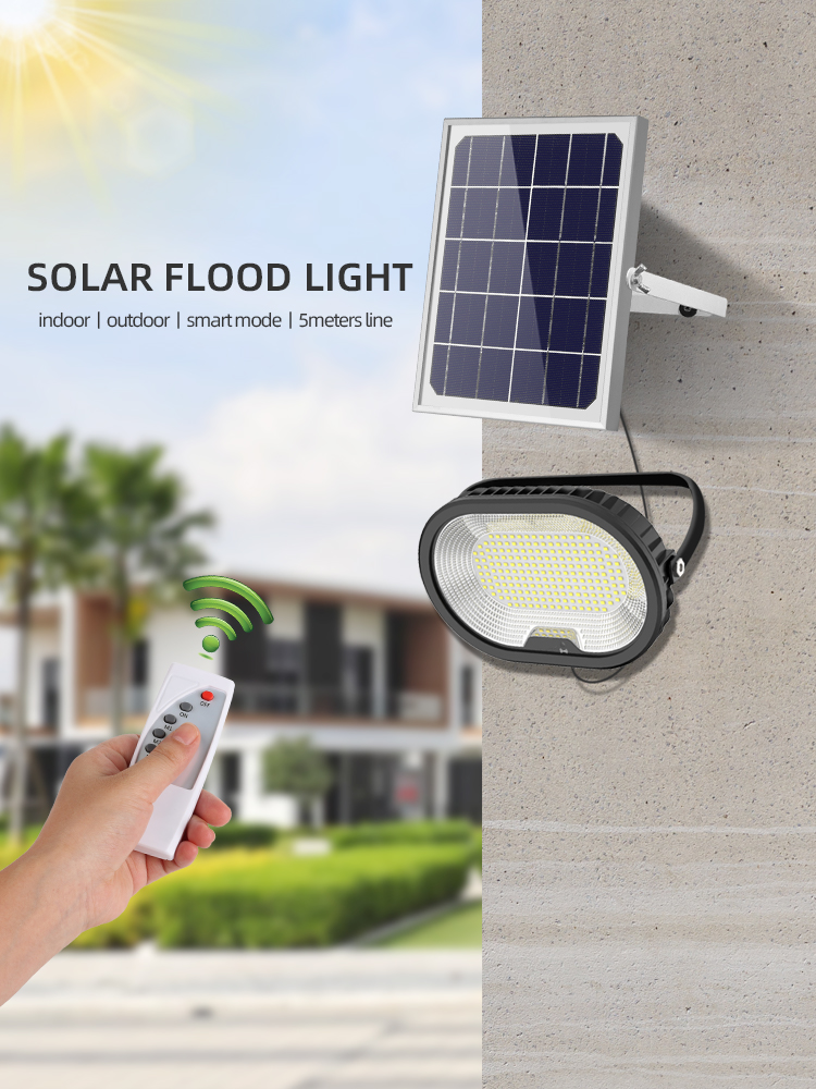 High Quality Waterproof Ip65 Outdoor Wall Solar Reflector Solar Led Flood Garden Lights