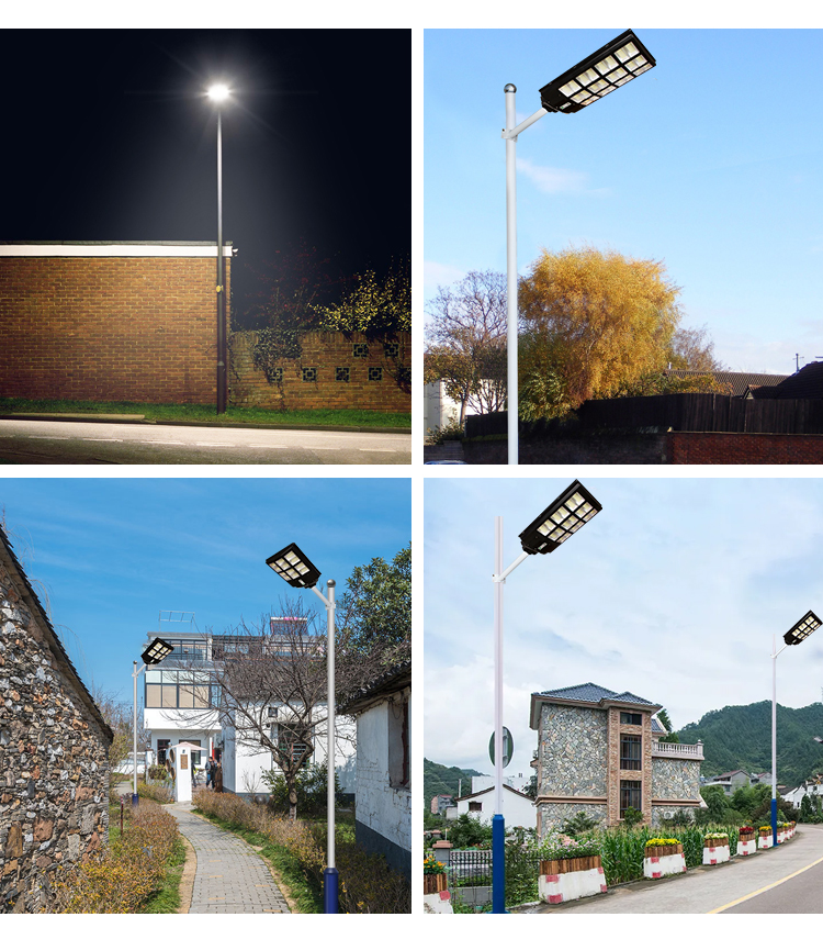 High Quality All In One Streetlight Road Lamp Outdoor  LED Solar Street Light