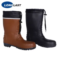 Leather Warm Winter Safety Rigger Boot with PU Out sole winter LR-2-09