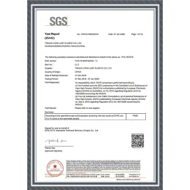 SVHC certificate
