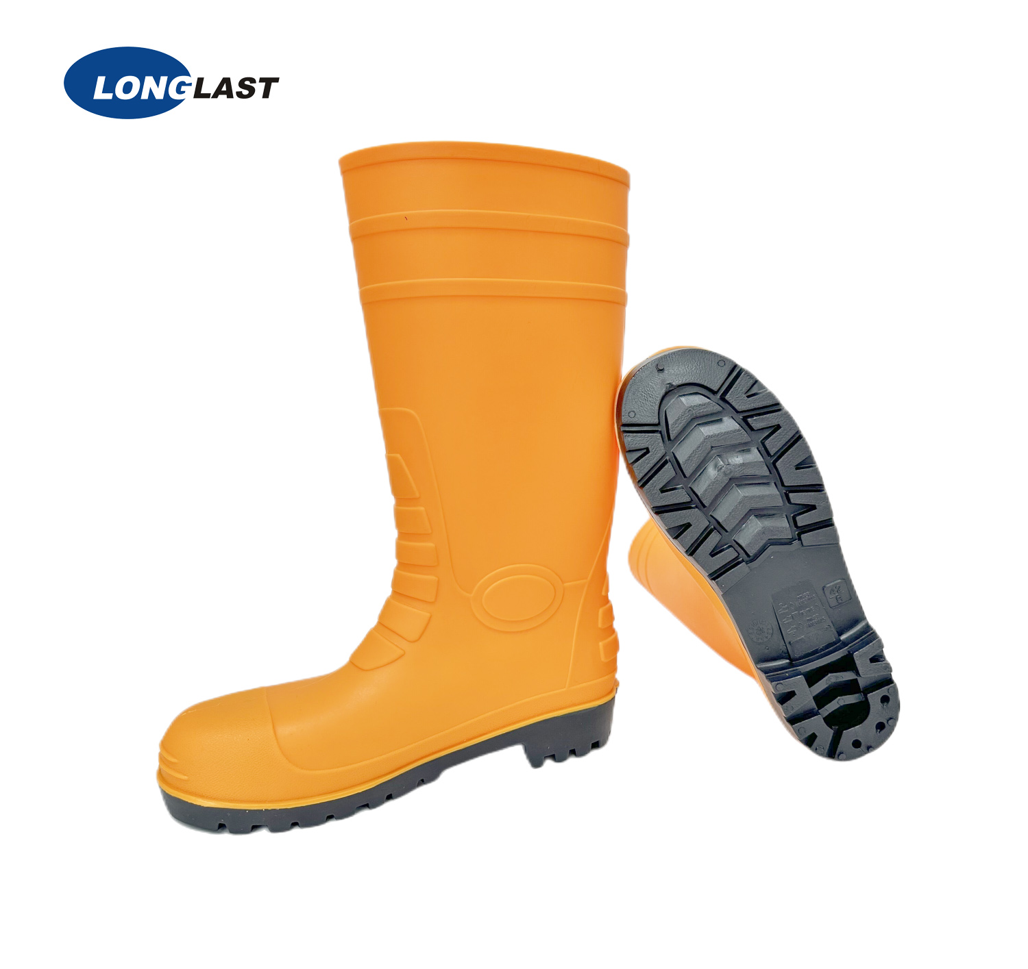 Yellow PVC Safety Boots