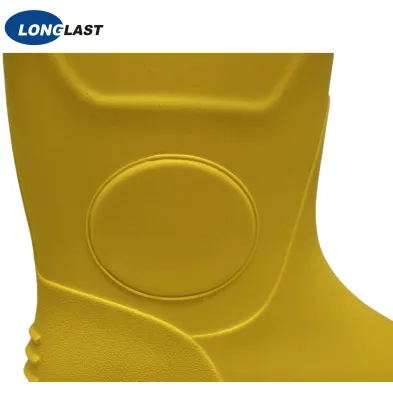 LL-5-05 Bottes PVC Jaune Noir