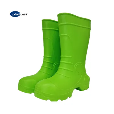 LL-E1 GRN Зеленые ботинки из ЭВА