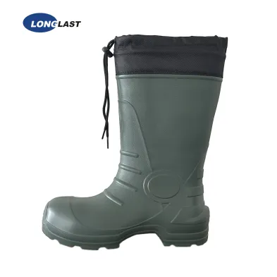 Botas EVA LR-E1 Verde con Cuello
