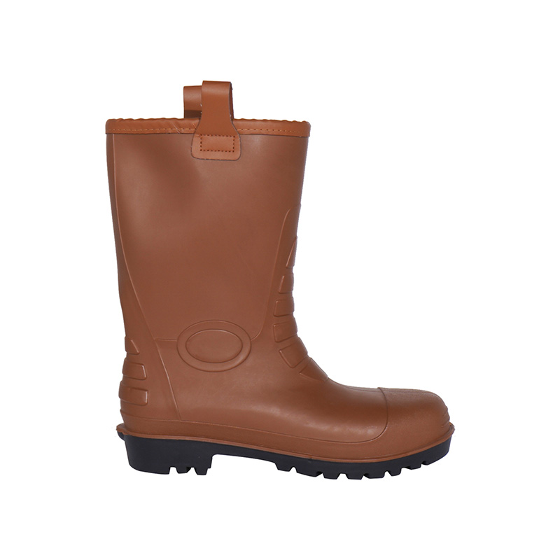 Leather Warm Winter Safety Rigger Boot with PU Out sole winter LR-2-09