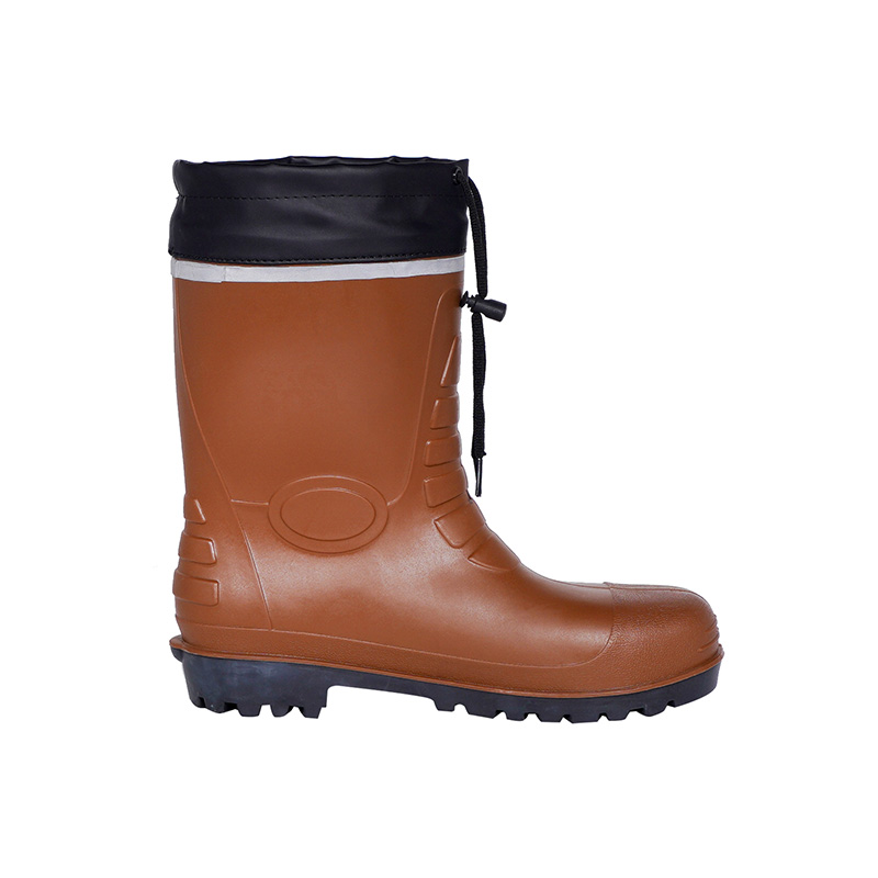 Leather Warm Winter Safety Rigger Boot with PU Out sole winter LR-2-09