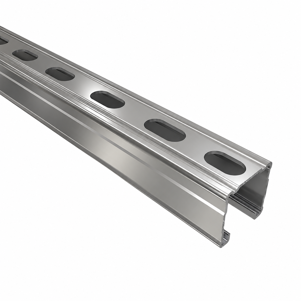 Channel Base Frame C1100T Slotted Metal Framing Channel 41x41mm