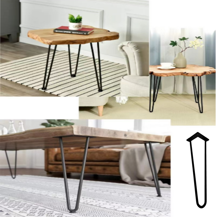 2 Rod 3 Rod Hairpin Table Legs,metal furniture sofa legs