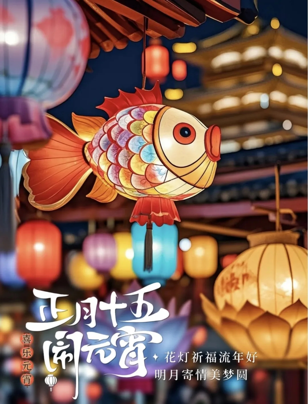 Happy Lantern Festival | full moon round person round, everything is perfect!