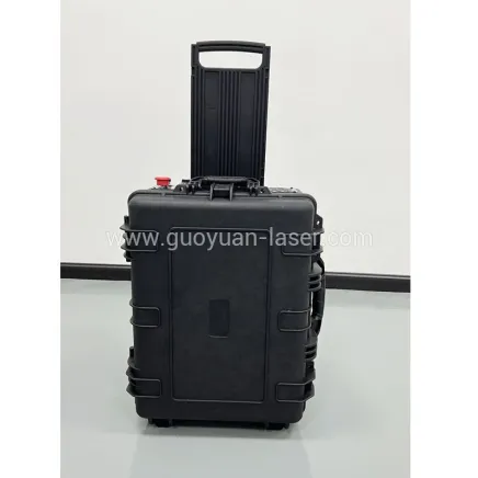 100W luggage box type handheld laser cleaning machine