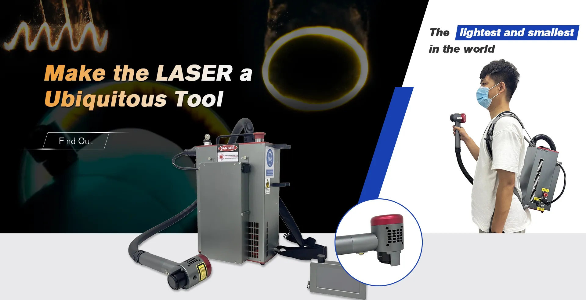 Portable Backpack Laser Cleaning Machine