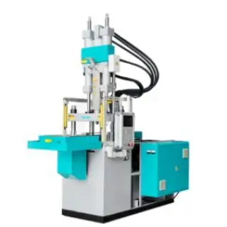 Injection molding machines can be powered by either hydraulics or electricity.