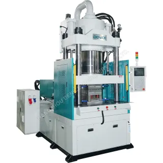 Our vertical injection molding machine is easy to operate and maintain.