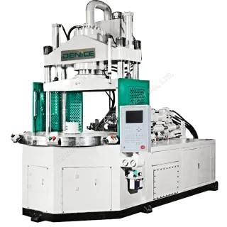 The vertical injection molding machine has a high level of safety and reliability.