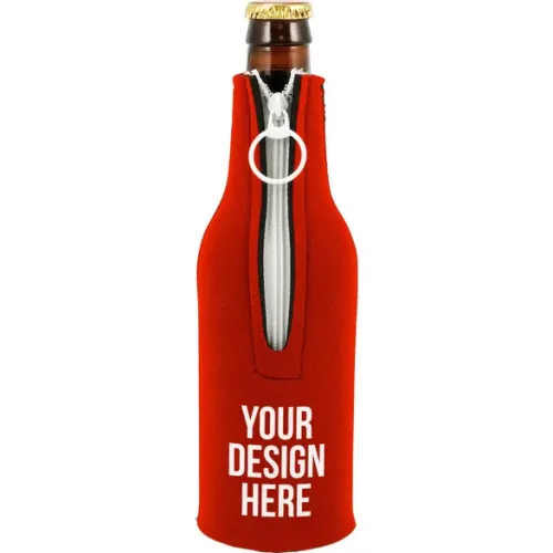 Zipper Beer Bottle Insulators