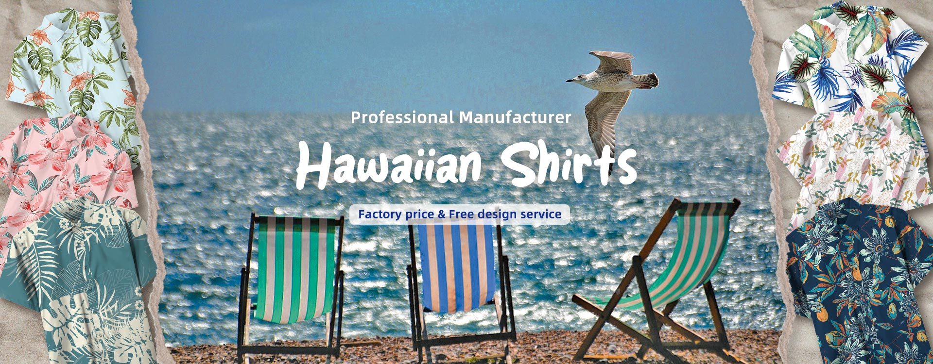 Professional Customized Hawaiian Shirts Button Down Shirts