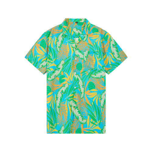 Summer Beach Casual Button Down Shirts