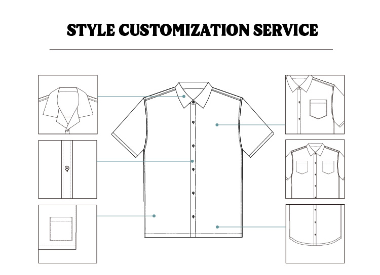 Wholesale Customizable Hawaiian Shirts-Men Printed Shirt Manufacturer