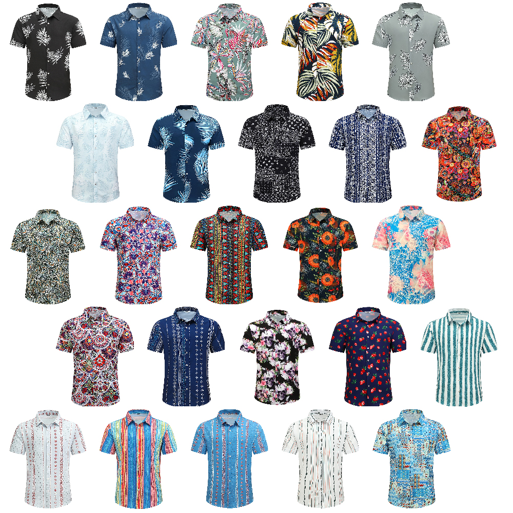 {Custom Designed Hawaiian Shirts}