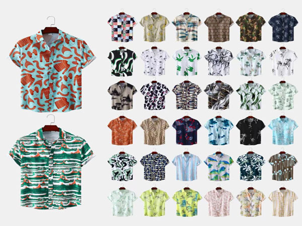 Men's Hawaiian Shirts and Casual Button Down Shirts