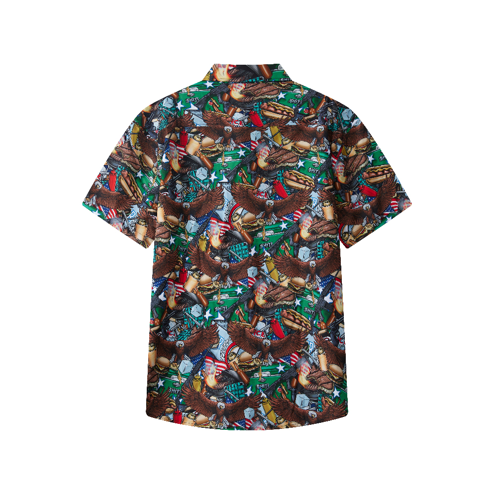 Cotton Casual Hawaiian Shirt for Men