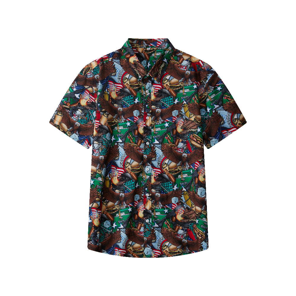 Cotton Casual Hawaiian Shirt for Men