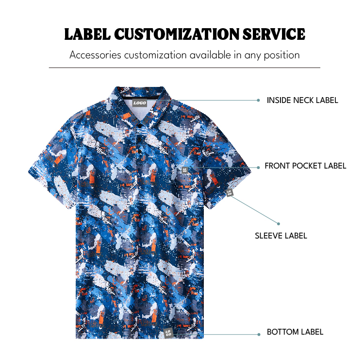 Digital Print Polyester Shirt